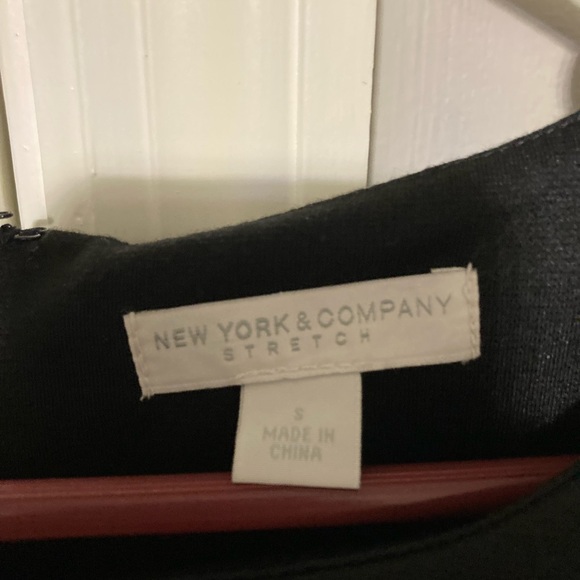 New York & Company Black Belted Midi Dress - Picture 6 of 6